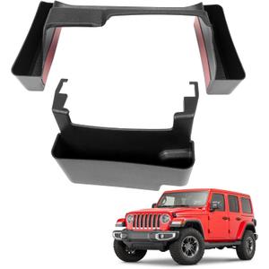 Center Console Gear Shift Organizer Fit for 2018-2025 Jeep Wrangler JL JLU 4XE/Gladiator JT Center Console Hanging Storage Tray for Wrangler&Gladiator Accessories(Hanging+Shifter Organizer) Center Console Gear Shift Organizer Fit for 2018-2025 Jeep Wrangler JL JLU 4XE/Gladiator JT Center Console Hanging Storage Tray for Wrangler&Gladiator Accessories(Hanging+Shifter Organizer)