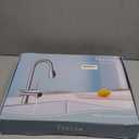 FEELSO Kitchen Faucets with Filtered, Stainless Steel Filter Kitchen Faucet with Pull Down Sprayer Reduces Lead, Chlorine, Bad Taste & Odor,High Arc Kitchen Sink Faucet 1 or 3 Hole for Farmhouse