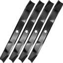 134149 Mulching Blades for 42" Deck, 532134149 Lawn Mower Blades Compatible with Hus-qvarna Pou-LAN Crafts-Man LT1000 LT2000 Riding Mower, Replaces 138971, 422719, 424752, 532422719, 4 Pack