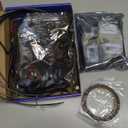 Dreamcolor Acrylic Interior Car LED Strip Light with Wireless APP, RGB 18 in 1 with 175 inches 600 LEDs Fiber Optic Car Ambient Lighting Kits, Dual Zone Sound Active Function LED Strip for Car