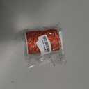 PH PandaHall 5mm Red Gold Rope 19 Yards Decorative New Year Cord Trim Craft Window Rope Handmade Cording Handfasting Braided Cord for Sewing Upholstery Home Gift Wrapping