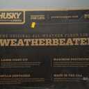 Husky Liners Weatherbeater Floor Mats | Fits 2015-2025 Ford F-150 SuperCab | Front & 2nd Row, 3-pc Black - 94051