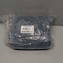 H.VERSAILTEX Bath Rug Non Slip Chenille Striped 17" x 24" Absorbent Soft Shaggy Washable Dry Fast Bath Mat - Stone Blue