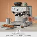 Breville Barista Express Espresso Machine BES870XL, Brushed Stainless Steel