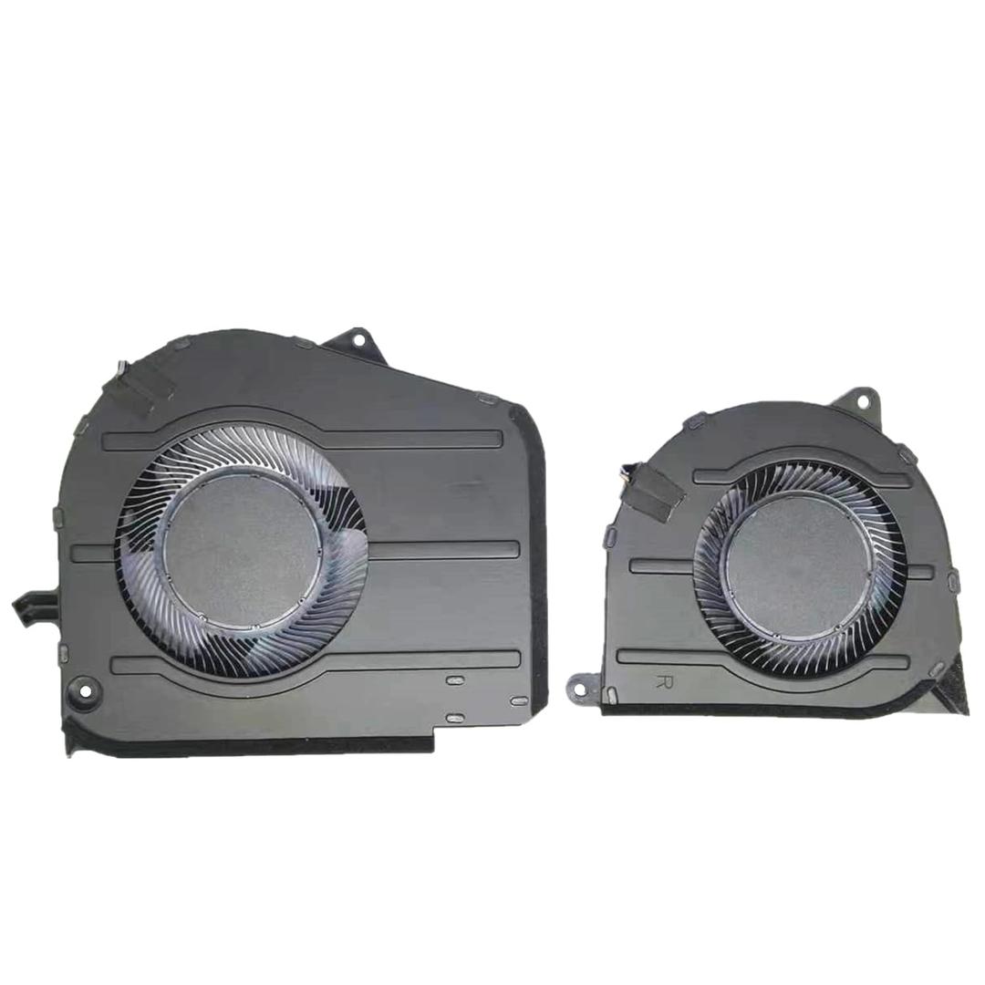 New Laptop CPU + GPU Cooling Fan for DELL Inspiron 16 Plus 7630 7635 Series 0WMXW4 040RPX DFS5K12114262C FQ92 DFS5K22305283Z FQ93 DC 5V 0.5A Fan