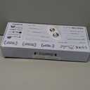 LUXE Bidet NEO 120 - Single Nozzle, Self-Cleaning, Non-Electric Bidet Attachment for Toilet Seat, Adjustable Water Pressure, Rear Wash (White)