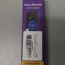 Voice Remote Replacement - for Roku Streaming Player, roku Stick, roku TV and roku Audio - 4 app Shortcuts.