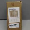 Biscaynebay Wrap Around Bed Skirts for King & Cal King Beds 19" Long Drop, Sand Adjustable Elastic Dust Ruffles Easy Fit Wrinkle Resistant Silky Luxurious Fabric Machine Washable