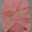 LOPHIPETS Small Dog Sweatshirt - Lightweight Cold Weather Coat - Fits 10-14 lbs - Shih Tzus, Mini Poodles, Bichons - Pink, Size: X-Large