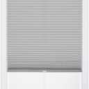 DEZ FURNISHINGS Cordless 1" Light Filtering Cellular Shade, 31"W x 48"H, Gray Cloud
