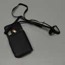 Wallet Case for Samsung Galaxy S24 Plus S24+ 5G with Shoulder Strap Ring Buckle, Luxury PU Leather Zipper Flip Organ Purse, Card Holder Stand Cell Phone Cover for S24plus 24S + S 24 24+ Black