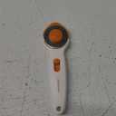 Fiskars Titanium Stick Rotary Cutter, Precision-Ground 45 mm Steel Rotary Blade, SoftGrip Handle