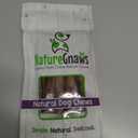 Nature Gnaws Bacon Cheese Bar Chews for Dogs (4 Count)  Hard Long Lasting for Aggressive Chewers - Rawhide Free Dog Chew Bones - Yak Alternative