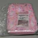 BrainyBees Kids Lunch Bag for Girls - Insulated Kids Lunch Box with Water Bottle Holder Toddler Lunchbox for Daycare and School, Easy to Clean, Glitter Pink Unicorn