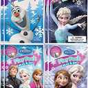 Disney Frozen BashBox Play Pack Grab and Go Children's Coloring and Activity Party Favor Bundle (5 Packs)