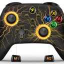 Wireless Switch 2 Pro Controller for Nintendo Switch Controller, Cool LED Wired PC Joysticks-Wireless iOS Gamepad/Android Remote/Programmable Nintendo Switch Accessories Interactive Gaming Figures (Colorful-Light Up)