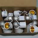 6 Pack Rechargeable Emergency Light Bulbs, Battery Powered LED Light Bulb 6000K Daylight E26 120 Volt 9W 60W Equivalent with 1200mAh for Home Power Outage Camping Hurricane