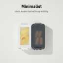 Small Day & Night Pill Case for Pocket, Compact Daily Vitamin Box, Detachable AM/PM Pill Dispenser, 2 Compartment Medication Holder