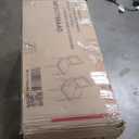 Merax 9-Piece 84" Extendable Dining Table Set with 24" Removable Leaf,8 Upholstered Dining Chairs,Natural