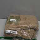 OLANLY Dog Door Mat for Muddy Paws 48x30, Absorbs Moisture and Dirt, Absorbent Non-Slip Washable Doormat, Quick Dry Chenille Mud Mat for Dogs, Entry Indoor Entryway Carpet for Inside Floor, Tan