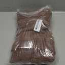 Woaboy Linen Check Throw Pillow Covers Set of 2 - Brown Farmhouse Modern Boho Vintage Euro Decorative Cushion Covers for Bed Sofa Couch Bedroom Living Room Decor 24x24 Inch