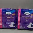 TENA Sensitive Care Incontinence Pads, Bladder Control, Postpartum for Women, Overnight Absorbency, Extra Coverage, 90 Count