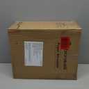 Bonsaii 12-Sheet Cross Cut Paper Shredder, 5.5 Gal Home Office Heavy Duty Shredder for Paper, Credit Card, Mail, Staples, with Transparent Window, High Security Level P-4 (C275-A)