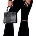 Bell Bottom Jeans for Women High Waisted Stretch Ripped Skinny Hole Classic Raw Hem Denim Flare Pants XL