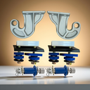 for Peterbilt Engine Hood Hinge Pivot Bolt Bushing Kit and Lower Hood Pivot Kit Compatible with Peterbilt 379 378 377 Acessories Replace 13-04154 13-04164 13-04708R 13-04708L