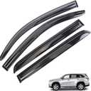 Window Visors Rain Guards Deflector Fit forToyota Highlander 2014 15 16 17 18 2019 Accessories 4 pcs -Ram Window Deflector Visors Vent Sun Rain Guard Shade