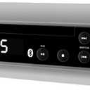 iLive Electronics iKBC384S Bluetooth Under the Cabinet Radio with CD Player