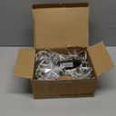 Christmas Lights, 218 LED 13.8ft Christmas Curtain Lights, Outdoor Balcony Decorations with 12 Twinkle Star Drops, Waterproof 8 Modes Indoor Net Decor for Fence Roof Railing Wall Decor (Warm-White)