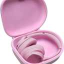 Headphone Headset Case for Beats, Sony, Raycon, JBL, OneOdio, TOZO, SteelSeries, Jabra, Audio-Technica & Sennheiser HeadphonesOuter Pink+Inner Pink (Pink Outside+Pink Inside)