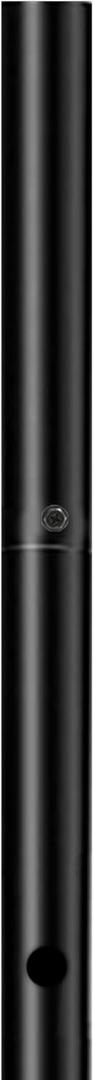 Accessories 3" x 84" Outdoor Light Post in Black for for Outdoor Residential Porch, Terrace, Courtyard, Garden, Driveway, Family Lawn,Walkway