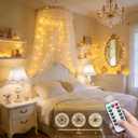 JMEXSUSS Twinkle Fairy Lights, 66 ft 200 LED USB Plug in String Lights with Remote & Timer, 8 Modes for Bedroom Indoor DIY Birthday Party Wedding Holiday Classroom Christmas Garden Decorations