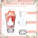 Reallnaive 30 Sets Bridal Shower Favors for Guests Cheer to the Bride to Be Acrylic Clear Shot Glasses with Thank You Tags and Organza Bag Wedding Party Favors Souvenir Gift for Bachelorette Bridal