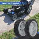 194231X460 Front Wheels For 583719501 917370441 917370432 194231X427 532403111 917370601 917370431 401274X460 Compatible with Craftsman HU 8" X1-3/4 Self Propelled Wheel Lawn Mower