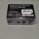 Hupoaf Adjustable Cell Phone Stand with Wireless Induction Bluetooth Speaker, HD Surround Sound for Home and Outdoors, Compatible with iPhone/iPad/Samsung Galaxy, Popular Gifts for Men Women Dad Mom