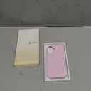 GONEZ Magnetic for iPhone 17 Case, Compatible with MagSafe, [Screen Protector + Camera Lens Protector], Liquid Silicone Anti-Scratch Shockproof Protective Phone Case 6.3 inch, Pastel Pink