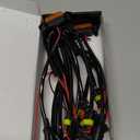 4PCS LED Grille Lights, Bright Amber LED Grill Lights with Wiring Harness, Waterproof Front Grill Trim Lamps, Vehicle Exterior Grille Lamps Replacement for 2016-2019 Tacoma TRD PRO Front Grille