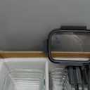 BOROHOUSE 10Pack Glass Food Storage Containers with Tempered Lids – Borosilicate, Airtight, OvenSafe (4°F~950°F), BPAFree, 4.4 & 1.6 Cup, LeakProof, Dishwasher Safe (Gray)