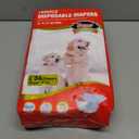 Dono Disposable Dog Diapers Female, Super Absorbent Doggie Diaper, Rapid-Dry Gel Technology Puppy Diapers, Leak-Proof Fit for Doggy Cat in Heat, Excitable Urination, Incontinence, Waist 14''-21'' (Large (33 count))