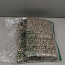 Collive Hallway Runner Rug, 2x5 Washable Natural/Black Modern Entryway Runner Rug Hand-Woven Cotton Boho Kitchen Runner Rugs for Bedroom Laundry Room Rug Front Door Farmhouse Bathroom Rug Outdoor