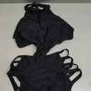 NEW Tempt Me Women One Piece Sexy Swimsuit High Neck Halter Cutout Monokini, M