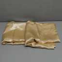 Bedsure Satin Pillowcase for Hair and Skin Queen - Champagne Gold Silky Pillowcase 2 Pack with Envelope Closure, Similar to Silk Pillow Cases, Gifts for Women Men, 20x30 Inches, 2pcs