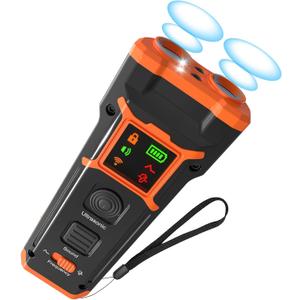 2025 Dog Training Bark Deterrent Device, Anti-Barking Device for Dogs, Stop Bad Behavior Without Yelling or Swatting, Ultrasonic Stopper Alternative to Shock Collar (Orange)