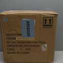 MaxWorks 50876 Collapsible Gray Rolling Folding Dolly Grocery Cart - Multi-Functional Teacher Dolly with Extra Storage, Durable Wheels, and Easy-to-Fold Design for Classroom, Office, Shopping