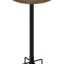 VIVOHOME Polyresin Bird Bath Bowl with Metal Stake, 29 Inch Height Outdoor Freestanding Birdfeeder, Capacity 1.4 Gallons, 5-Pronged Base, Copper