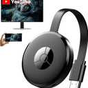 Wireless HDMI Display Adapter, AirPlay/Miracast/DLNA Screen Mirroring Dongle for i-Phone, Android, Windows & Mac, Stream Video/Audio/Photos from Phone or Laptop to TV/Monitor, No App Required