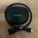 Bose Ultra Open Earbuds - Bluetooth Open Ear Earbuds with OpenAudio for Awareness, Clip-On Design for Comfort, Water Resistant, Up to 48 Hrs of Playtime, Black